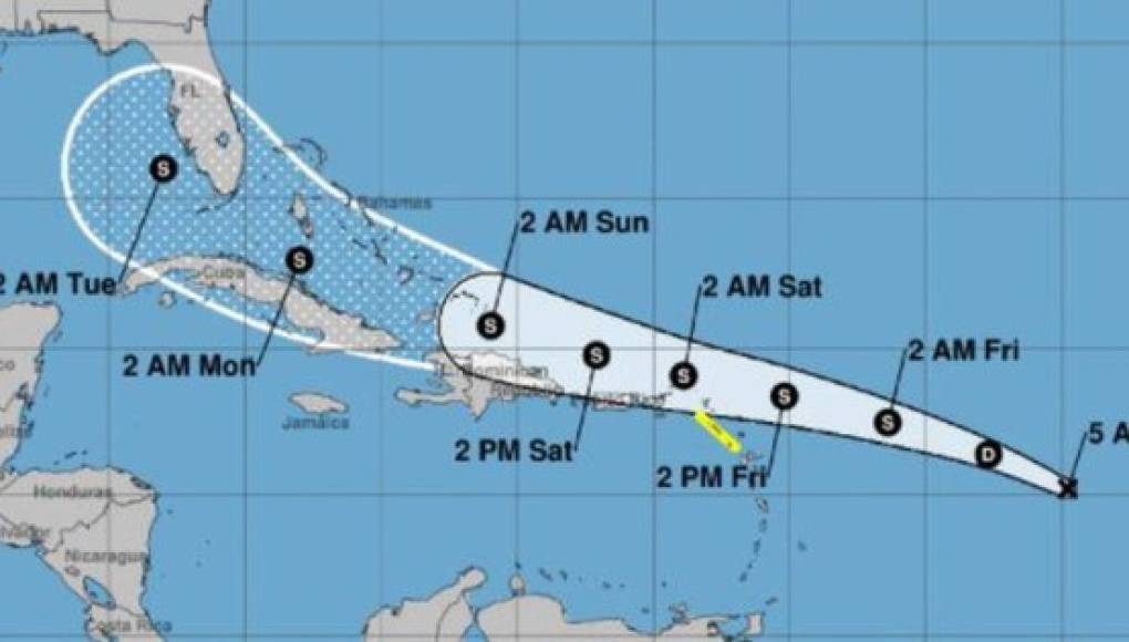 Depresión tropical Trece puede convertirse en tormenta Laura este jueves