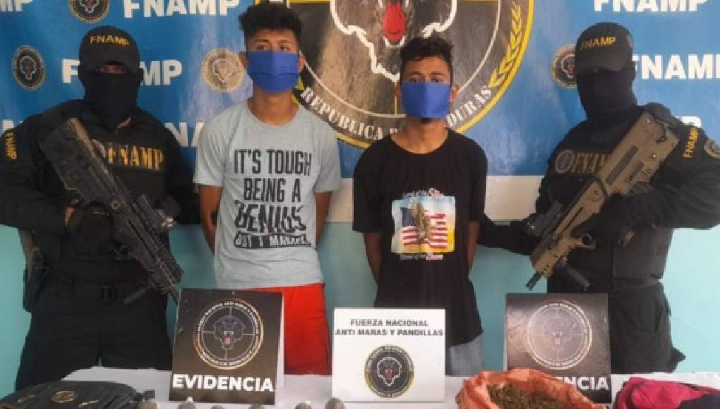 Capturan a los 'Hermanos Hernández' por venta de droga en Atlántida