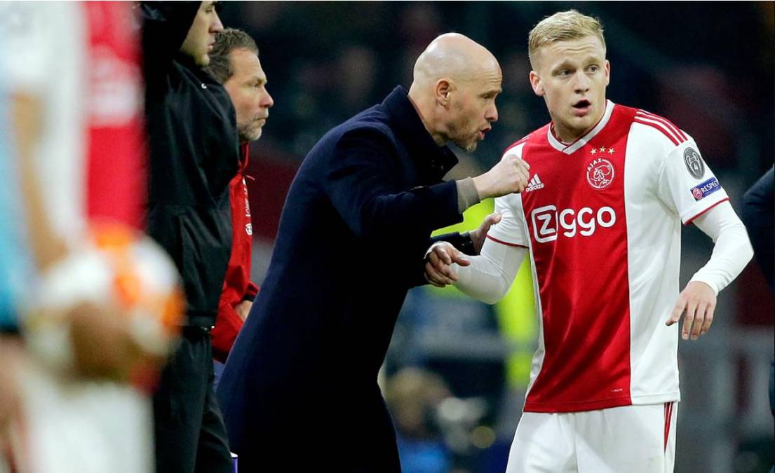 Ten Hag tendrá que decidir que pasará con Donny van de Beek, jugador del Manchester United que está cedido en el Everton y al que llevó al estrellato en el Ajax.