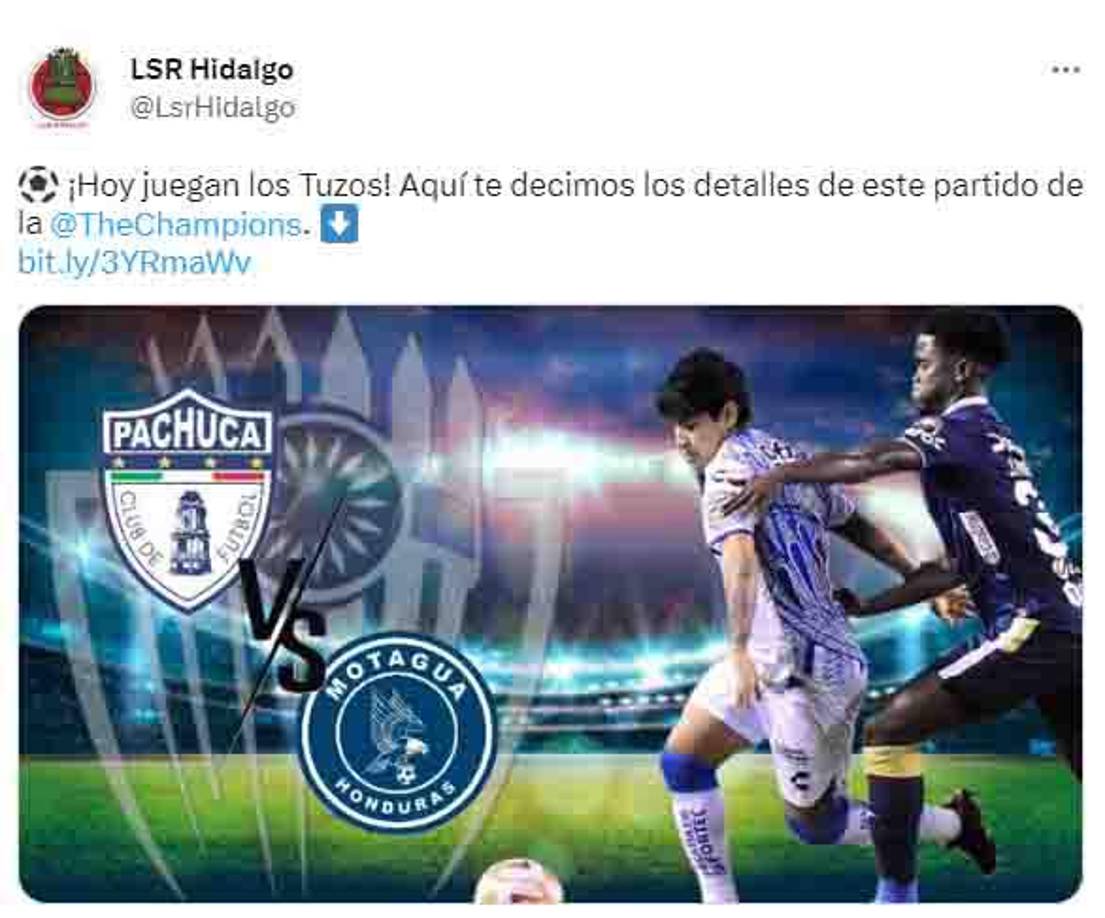 Hacen un llamado: Lo que se dice en México del Pachuca - Motagua