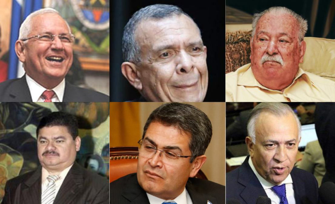 Representantes de los dos partidos políticos que habían gobernado a Honduras hasta 2022, Liberal y Nacional. 