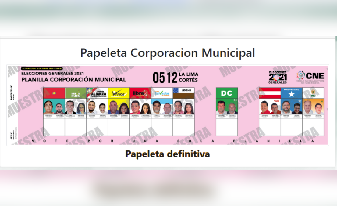 En el municipio de La Lima, departamento de Cortés, 10 hombres y 1 mujer quieren convertirse en el próximo o próxima autoridad municipal. 