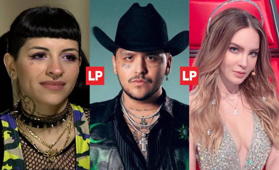 Christian Nodal le cantó ‘Eso y más’ a Cazzu y ella lo compartió en redes; sin embargo, sus seguidores se dieron cuenta que ya se lo había dedicado a Belinda.