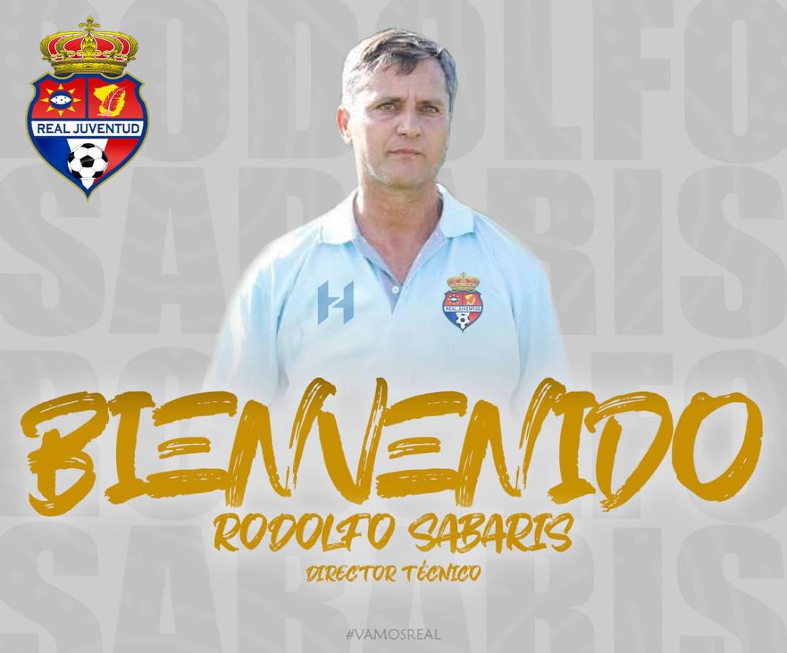 El Real Juventud de la Liga de Ascenso confirmó a su nuevo entrenador, el argentino Rodolfo Sabaris, quien llega procedente del. Meluca FC. Pero hay polémica ya que su antiguo club no le quiere dar el finiquito y le están pidiendo a los pateplumas una cantidad de dinero considerable para liberarlo.