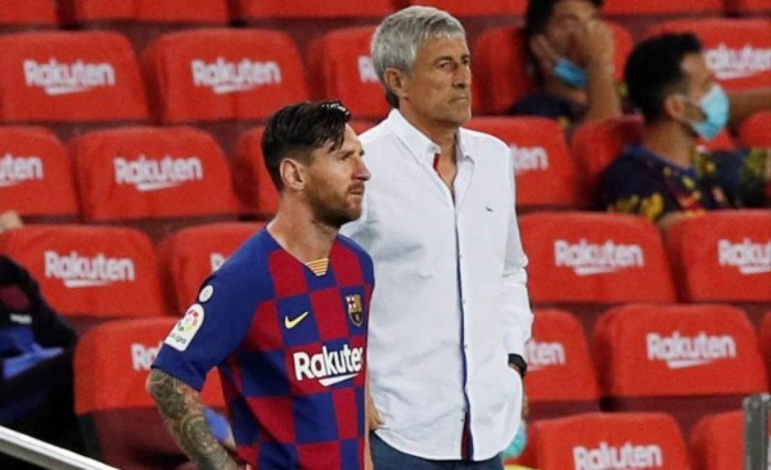 La continuidad de Quique Setién como entrenador del Barcelona sigue sin estar asegurada y en las últimas horas se han revelado los estrategas candidatos para reemplazarlo. Se menciona que Messi pidió un DT para la próxima campaña.