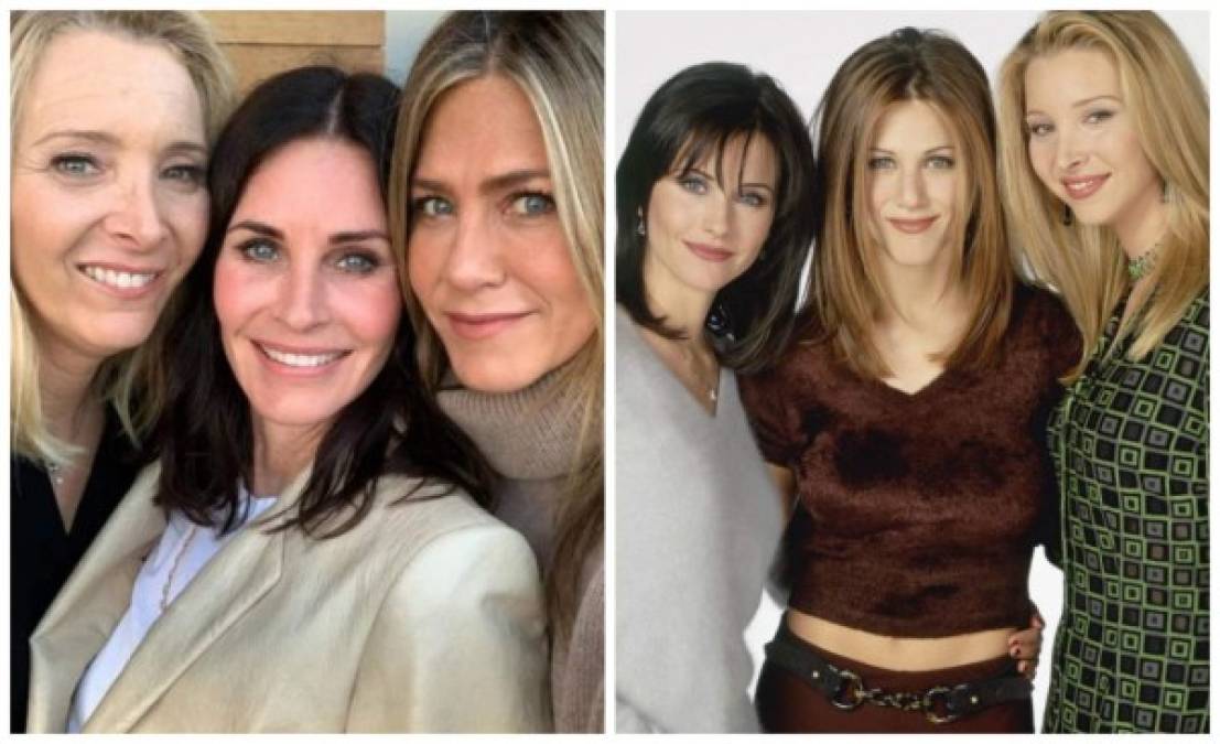 Entre los seis actores que protagonizaron Friends, son Lisa Kudrow, Courteney Cox y Jennifer Aniston las que han permanecido más cercanas desde que finalizó la serie.