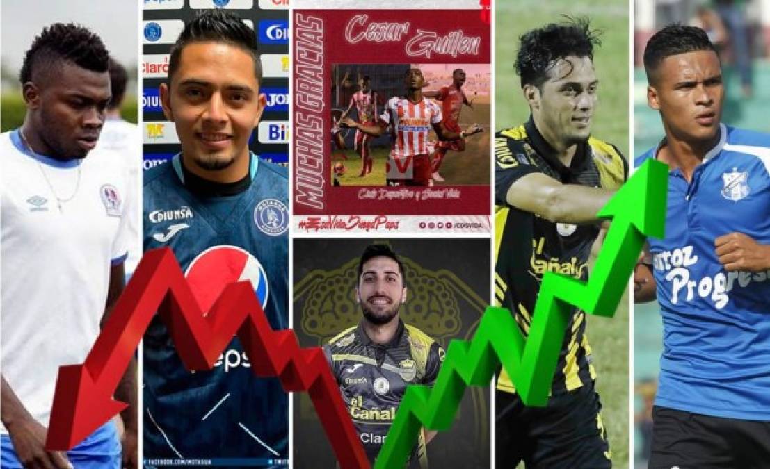 Los principales movimientos de las últimas horas en el mercado de fichajes del fútbol hondureño.