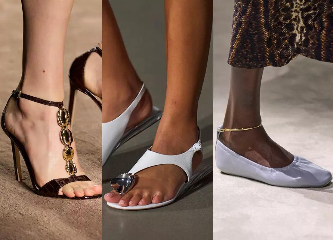 Desde sandalias altas con diseños chic hasta flats y bailarinas.