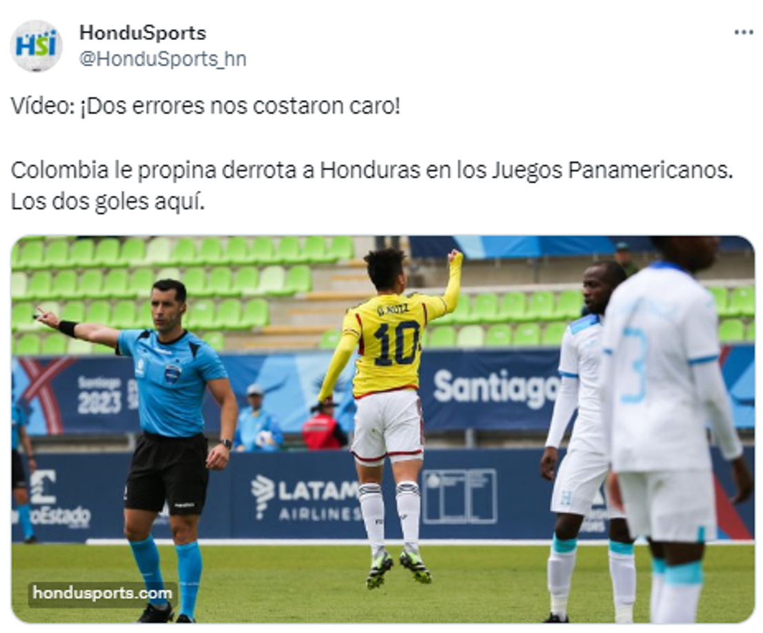 HonduSports: “¡Dos errores nos costaron caro!”