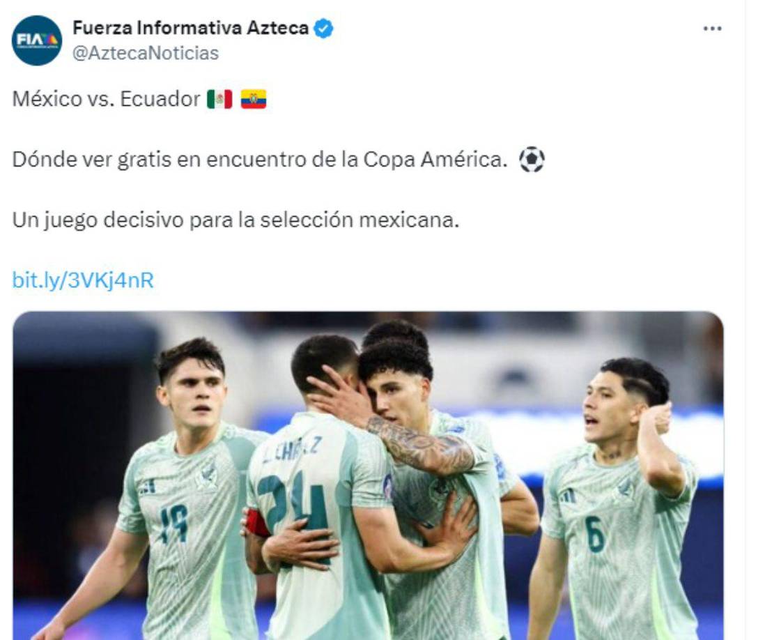 ”Un juego decisivo para la selección mexicana”, indican en México.