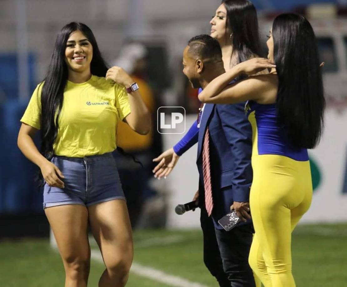 Estas guapas chicas robaron miradas en la pista del estadio Nacional Chelato Uclés.