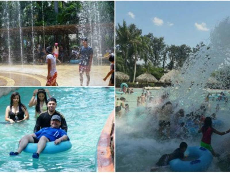 Los sampedranos ya tienen el antídoto para las altas temperaturas y el aburrimiento en este verano, ¡un buen chapuzón! y compartir en familia. Te mostramos las mejores imágenes de como se vive el verano en la capital industrial del país.