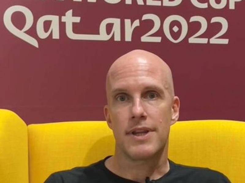 Foto en vida del periodista estadounidense Grant Wahl.