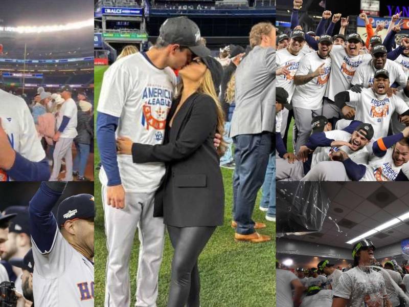 Mira las imágenes de la histórica clasificación a la Serie Mundial por parte del hondureño Mauricio Dubón con los Astros de Houston.