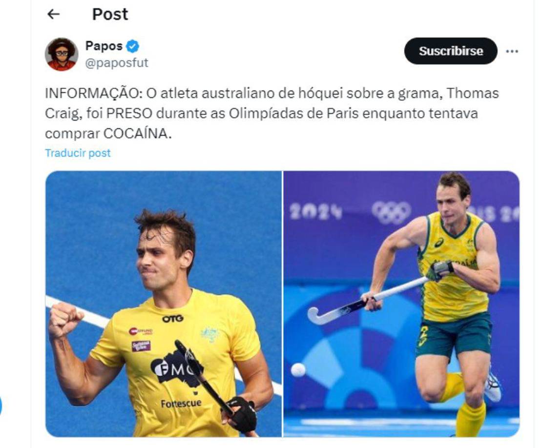 Diversos medios internacionales se pronunciaron sobre la detención del deportista.