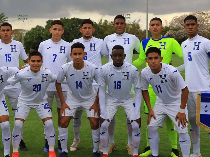 El 11 titular de la Sub-20 de Honduras que perdió ante Costa Rica.