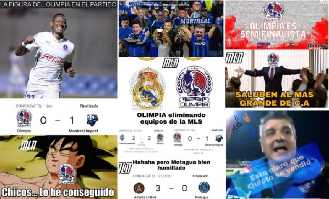 Los memes que dejó la histórica, pero sufrida clasificación del Olimpia a las semifinales de la Liga de Campeones de la Concacaf tras dejar en el camino al Montreal Impact con un global 2-2, gracias a los dos goles de visita.