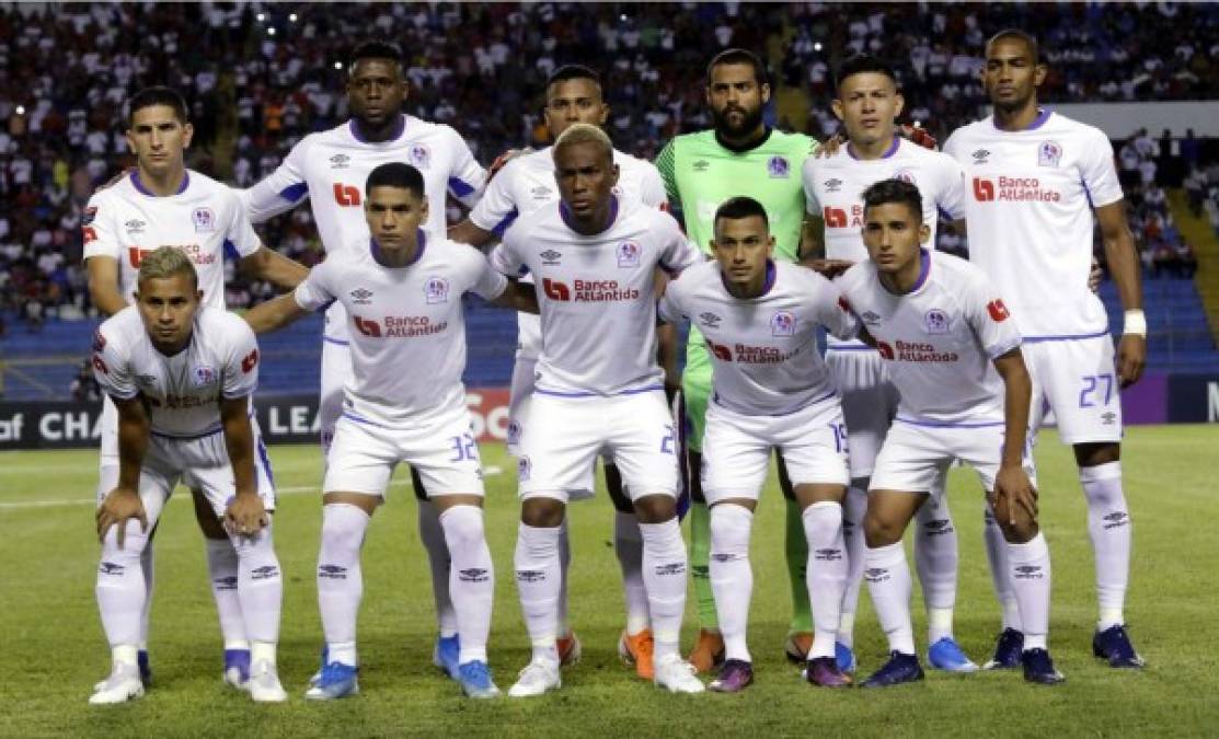 El 11 titular de Olimpia para enfrentar al Seattle Sounders.