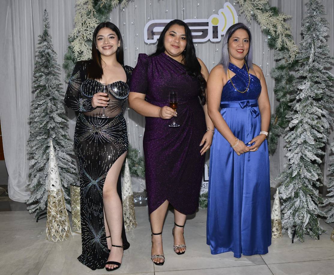 Sthefanee Ramos, Heidy Blanco y Keyla Morales.