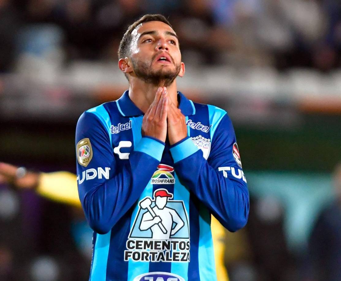 El lamento de los jugadores del Pachuca tras quedar eliminados en octavos de final de la Concachampions ante el Motagua.