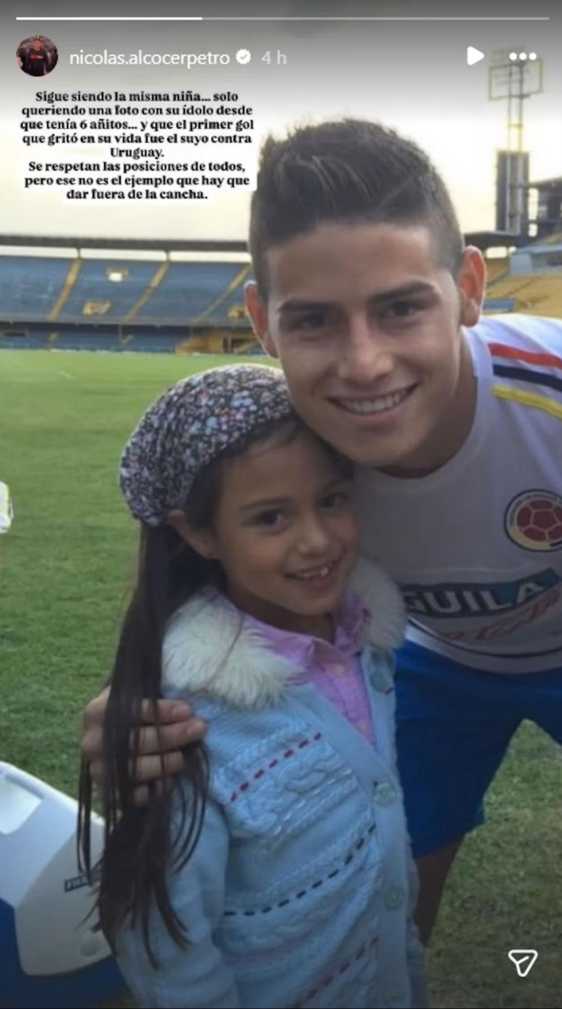 James Rodríguez protagoniza escándalo en Colombia: Tan machito con una niña...