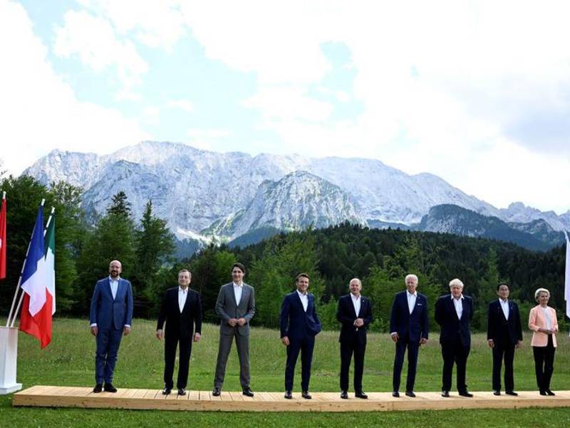 Los líderes del G7 en la cumbre celebrada en junio pasado en Alemania.