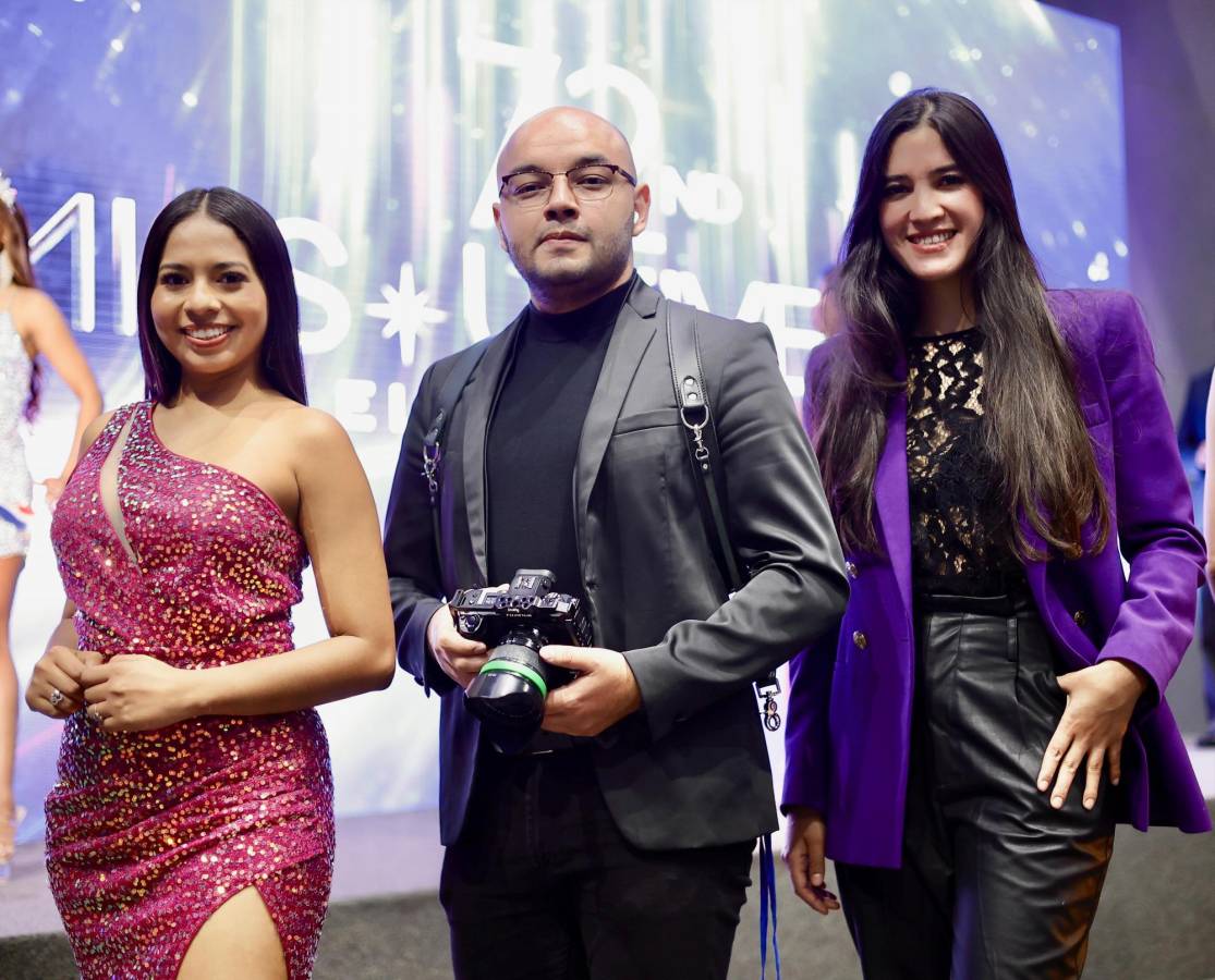 Marisol Soto, Yoseph Amaya y Lourdes Alvarado son los enviados especiales de Diario LA PRENSA y El Heraldo que ya están listos para informar de todos los detalles de la gala final de Miss Universo 2023.