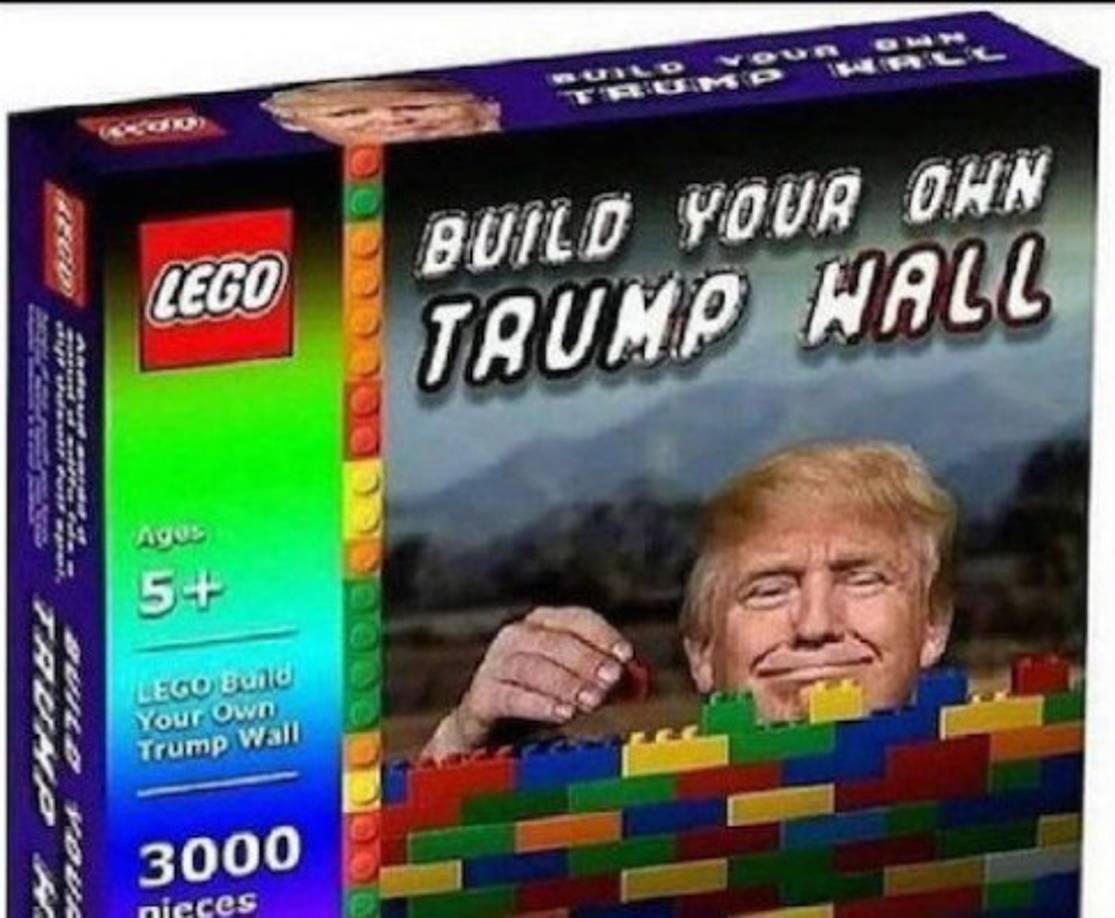 Los juegos para el muro de Trump ya están llegando.