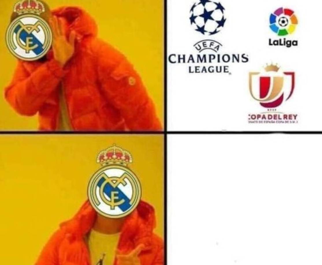 Real Madrid ha sido objeto de burlas ya que finalizó la temporada sin ganar un tan solo título.