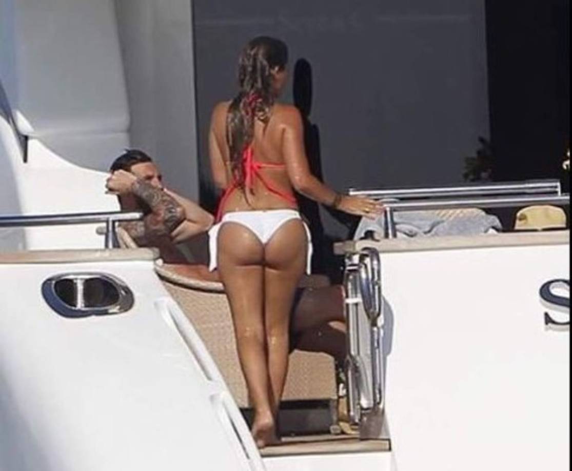 Dejaron a sus hijos Thiago y Mateo por un ratito y disfrutaron del relax y la tranquilidad.