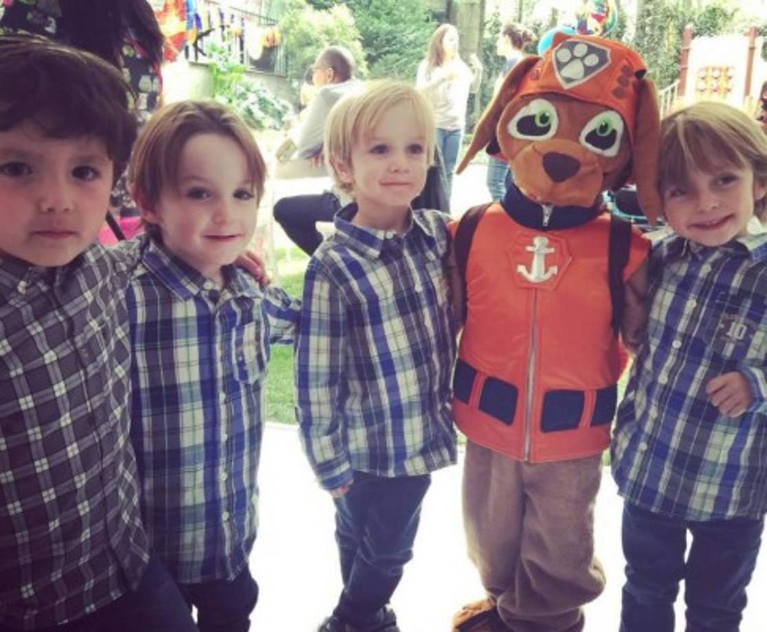 Sus amiguitos y familiares no pudieron faltar a la cita para celebrar este gran día en el que la conductora se despidió, por un rato, del jardín de su casa para convertirlo en el mejor escenario de diversión