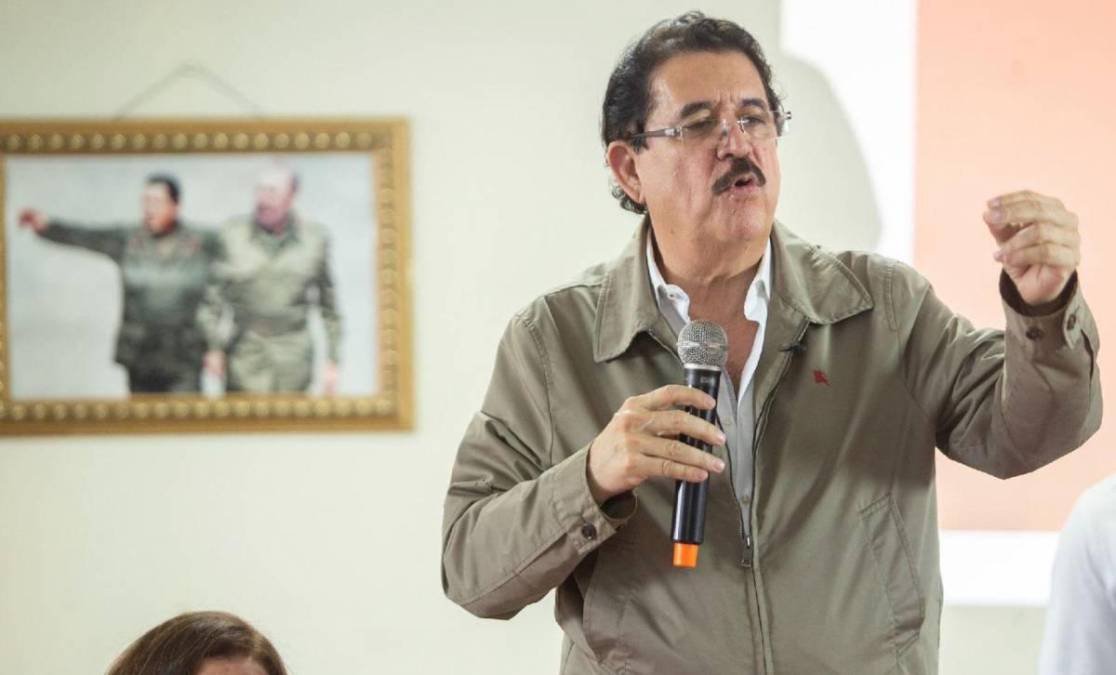 Uno de los primeros en reaccionar a lo revelado por Eliud Girón, fue el expresidente Manuel Zelaya Rosales. 