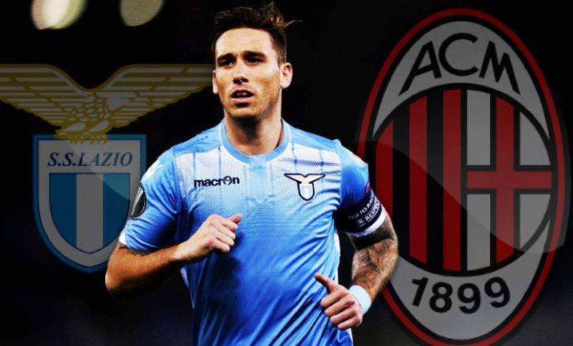 Oficial: Lucas Biglia es nuevo jugador del AC Milan. El argentino, noveno fichaje del club rossonero procedente de la Lazio, firma hasta 2020.