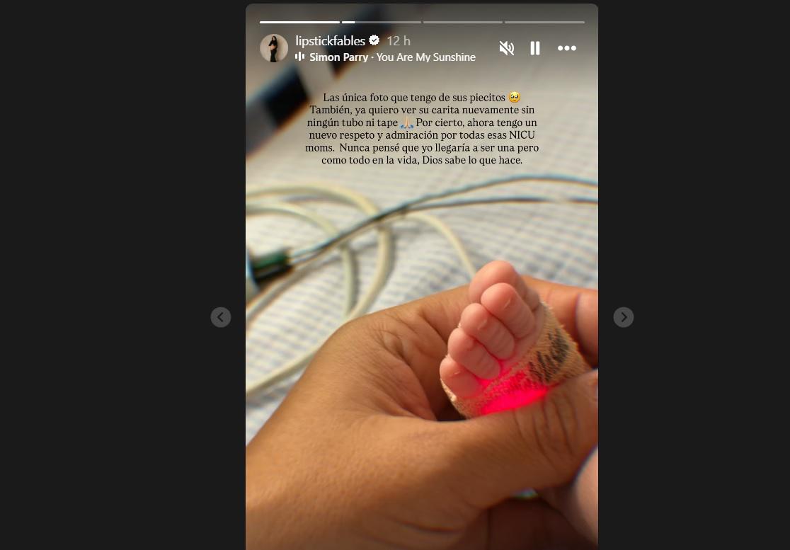 Ana Alvarado comparte una buena noticia sobre su bebé: Sus oraciones no han sido en vano