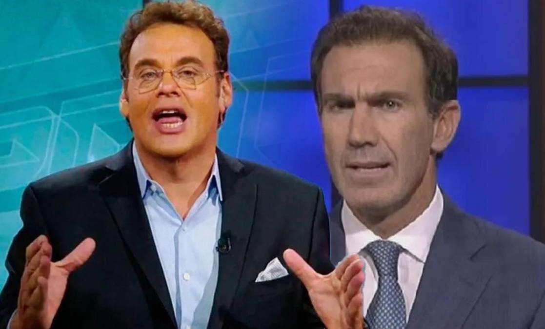 Ambos personajes laboran en la misma televisora, ESPN; sin embargo, la producción tuvo que separarlos de los programas donde interactuaban debido a que la relación entre ellos es muy mala.