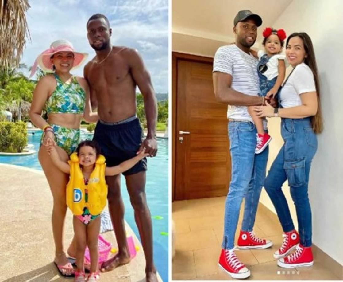 Paula Vivas es la pareja del delantero colombiano del Olimpia, Yustin Arboleda, con quien tiene una hija.