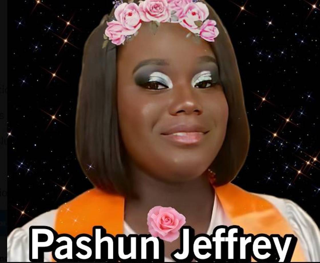  Fue entonces cuando la encontraron muerta en lo que Holloway describió como “una escena del crimen muy violenta” en la que Jeffery había sido apuñalado en numerosas ocasiones