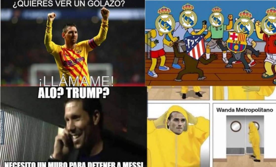 Los divertidos memes que dejó el triunfo del Barcelona sobre el Atlético de Madrid en la Liga Española.