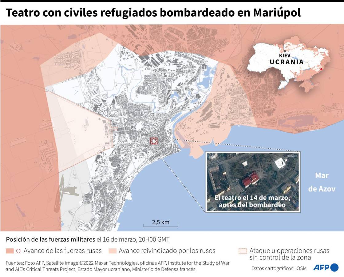 “Es el infierno”, relatan ucranianos que lograron huir de Mariúpol