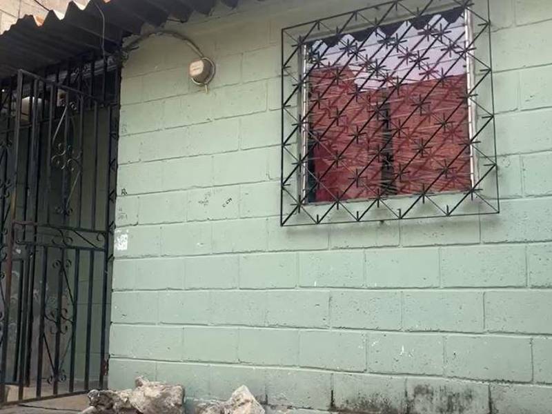 <b>Casa donde ocurrió el crimen contra Giovanna Escamilla.</b>