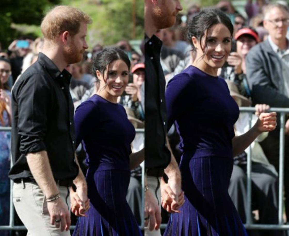 El supuesto error de vestuario se da después de que Meghan fuera criticada por olvidara quitar la etiqueta a uno de sus vestidos.