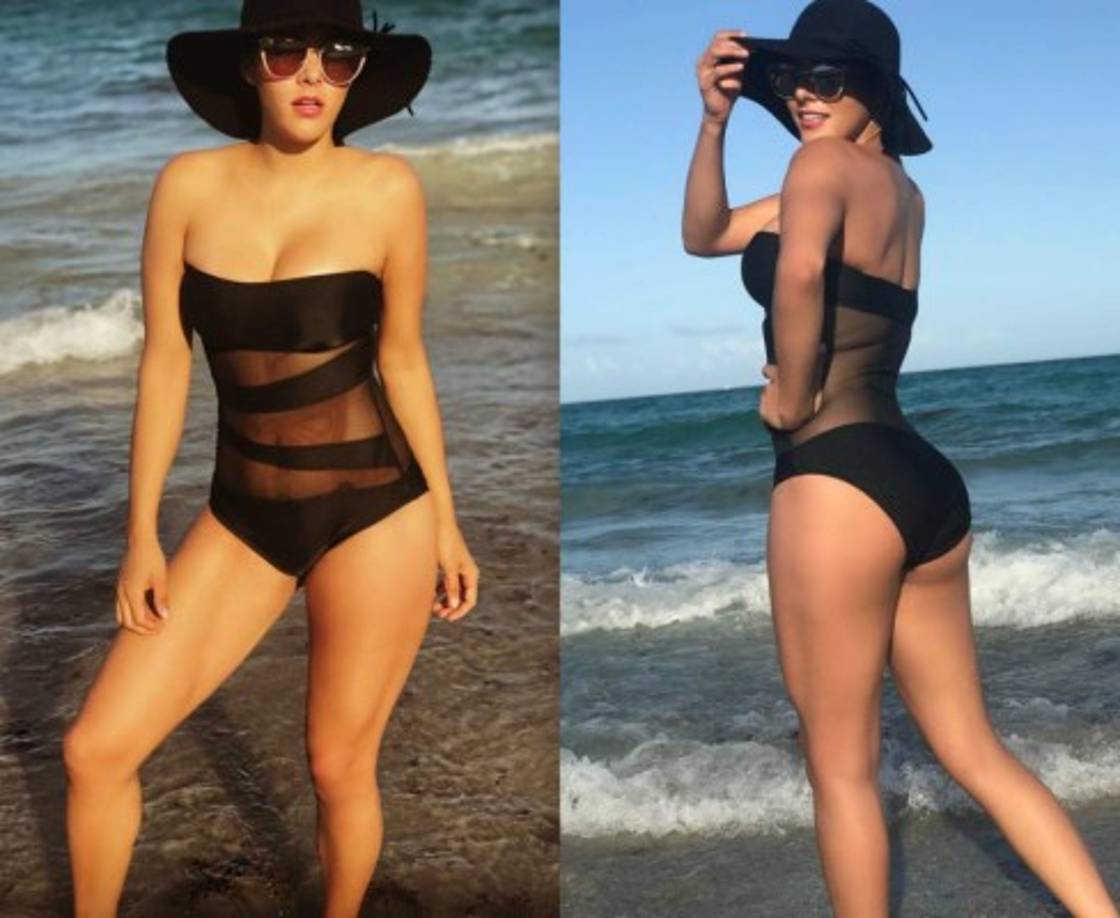 No podía faltar la hondureña Nathalia Casco.