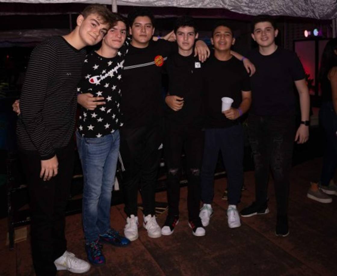 Roberto Córdoba, Sebastián Raudales, Paulino López, Alberto Nodarse, Jean Carlos Ávila y Héctor Kattán.