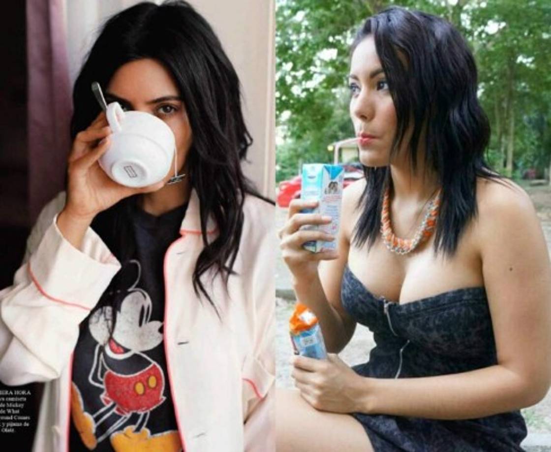 Kim Kardashian y Elsa Oseguera en un desayuno.