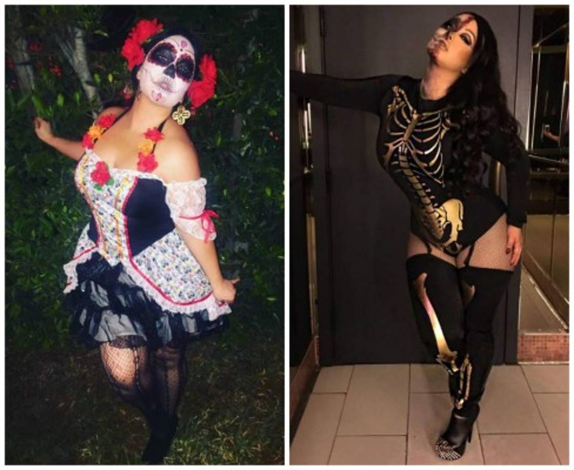 Los dos trajes de Chiquis Rivera.