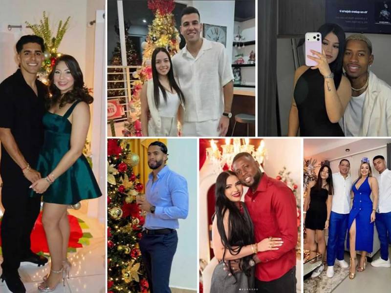 Futbolistas de Liga Nacional y legionarios recibieron el 2026 bien acompañados