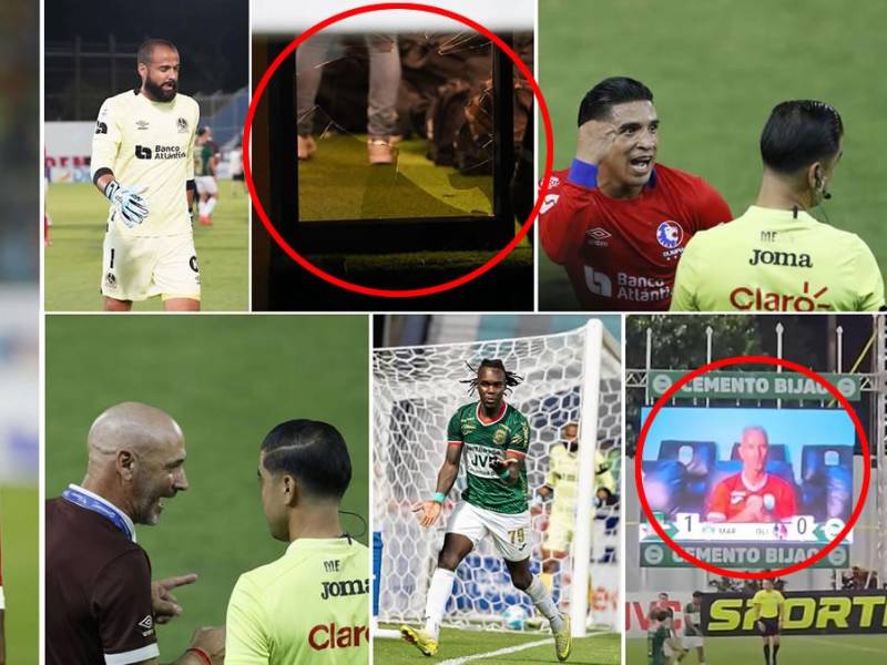 Olimpia frustrado, feo gesto de Edwin, Lavallén 'presente' y Marathón festeja