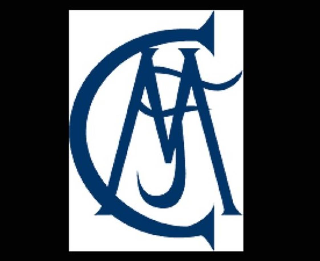 El primer escudo del Real Madrid, fundado el 6 de marzo de 1902.