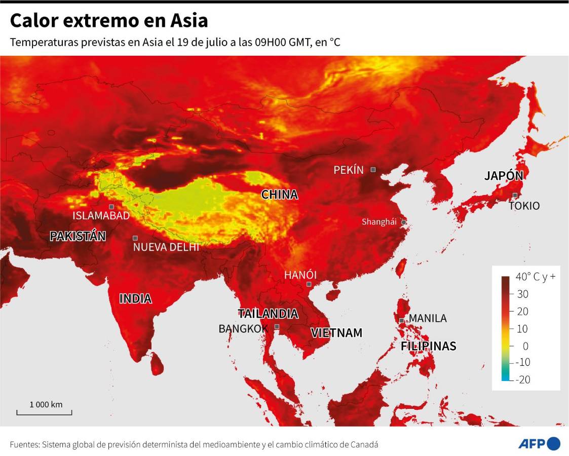 El calor sofoca a medio planeta y multiplica los incendios forestales