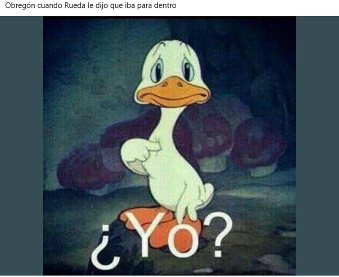 Las burlas se ceban con Juan Carlos Obregón en las redes sociales con divertidos memes.